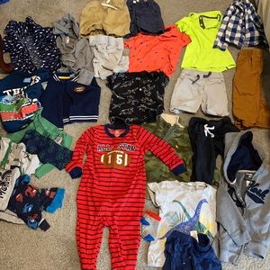 2t and 24 month toddler boys clothes bundle